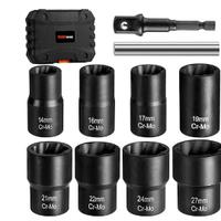 Set di chiavi a bussola in cromo molibdeno nuove