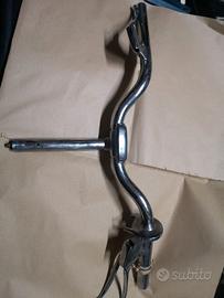  manubrio motom super L con leva nuovo