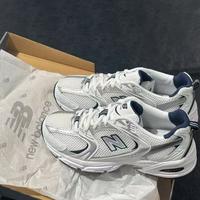 New Balance 530 White Silver Navy 42