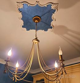 lampadario shabby