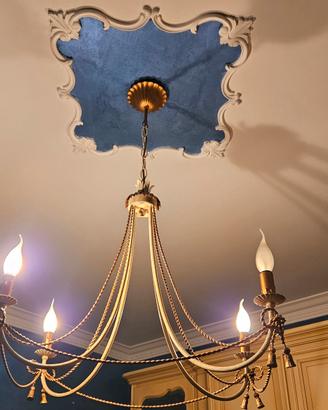 lampadario shabby