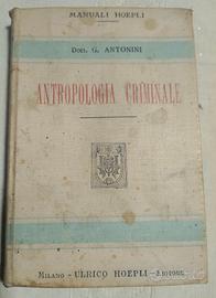 Manuale Hoepli - Antropologia criminale 
