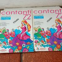 FIGURINE CANTANTI 1968/1969 e 1972 ANASTATICI