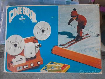 proiettore CINEBRAL Super 8mm + 30 pellicole