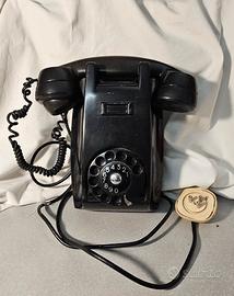 telefono antico fatme bachelite nero Fatme Roma