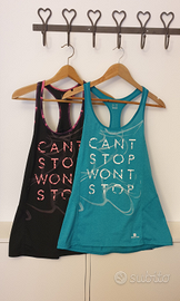 2 canotte sportive Domyos