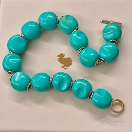 Dodo pomellato 1 pepita turchese originale nuova