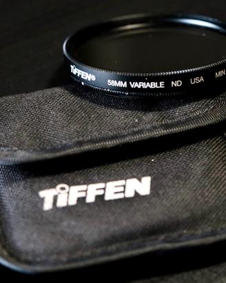 Filtro ND Variabile TIFFEN 58mm per video/foto PRO