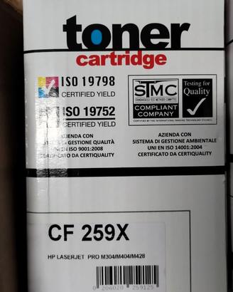 Toner x stampante HP Laserjet