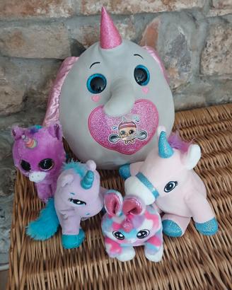 5 Peluche unicorno 
