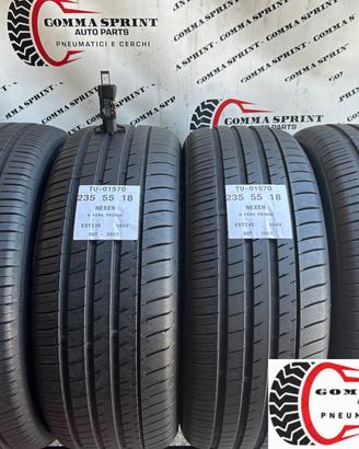 4 PNEUMATICI 235/55 R18 NEXEN ESTIVE 75%