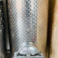 SERBATOIO ACCIAIO INOX  400L