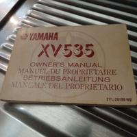 manualeYamaha XV535 Virago.Libretto di istruzioni