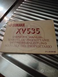 manualeYamaha XV535 Virago.Libretto di istruzioni