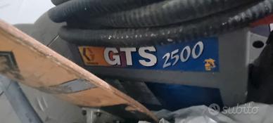 gts 2500 verniciatura a spruzzo