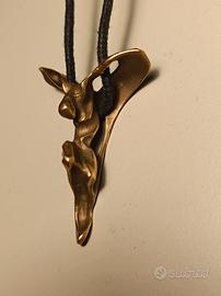 GIORGIO BUTINI - Ciondolo Scultura Cristo in Croce