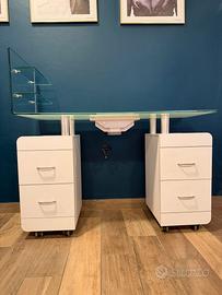 Tavolo manicure professionale con aspiratore