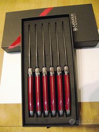 Set 6 coltelli bistecca in acciaio inox Laguiole