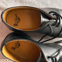 Dr Martens stile mocassino donna nere opache