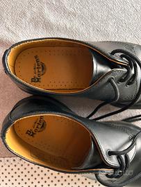 Dr Martens stile mocassino donna nere opache