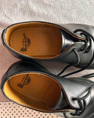 Dr Martens stile mocassino donna nere opache