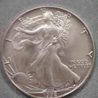 STATI UNITI - 1 DOLLARO SILVER EAGLE 1992 1 ONCIA 