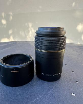 Zoom Tamron SP AF 90mm con paraluce incluso