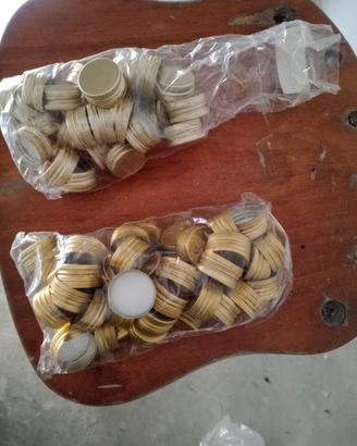 tappi in rame per bottiglie e damigiane