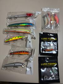 Kit artificiali spinning NUOVI