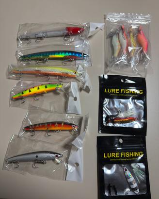 Kit artificiali spinning NUOVI
