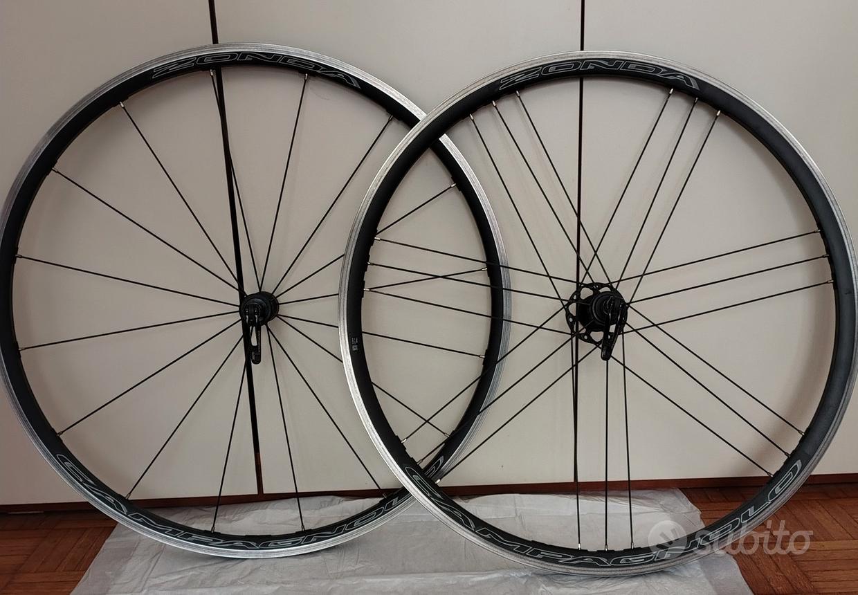 Roues Campagnolo Zonda En Alu – Vélo Course – Occasion – Fabriquées En Italie