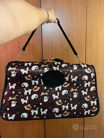 Borsa Trasportino da Passeggio per Cani e Gatti