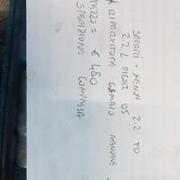 RIPARTITOTRE CAMBIO MANUALE SAFARI-XENON 2.2 TD