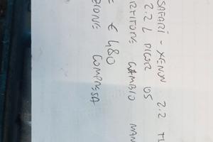 RIPARTITOTRE CAMBIO MANUALE SAFARI-XENON 2.2 TD