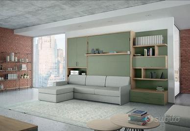 Letto a scomparsa matrimoniale MOLTENI sofà c05