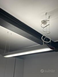 Due sospensioni a soffitto