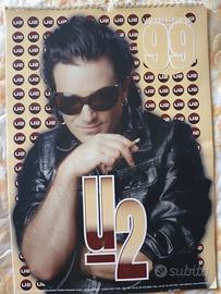 U2 Calendar 1999 Originale Completo Vintage