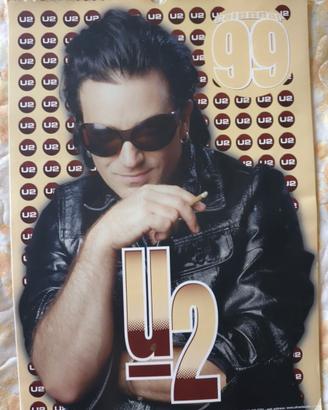 U2 Calendar 1999 Originale Completo Vintage