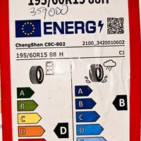 gomme nuove misura:195/65/15  88H
