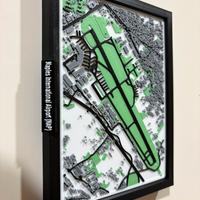Aeroporto di Napoli in 3D