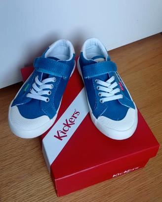 Kickers Sneakers Bimbo n.27 – NUOVE!  Tela/Cotone