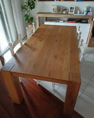Tavolo in legno rettangolare 