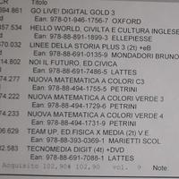 Libri Scolastici media e superiori