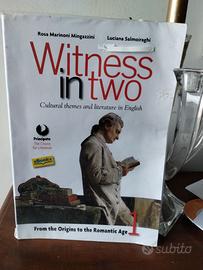 2 libri in inglese letteratura "Witness in two"