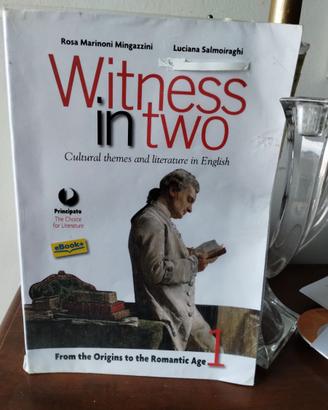 2 libri in inglese letteratura "Witness in two"