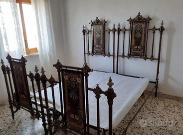 Letto matrimoniale d’epoca