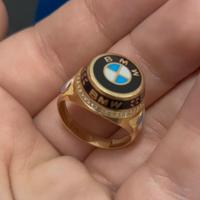 Anello oro bmw 14 karati