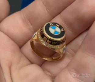 Anello oro bmw 14 karati