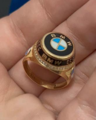 Anello oro bmw 14 karati