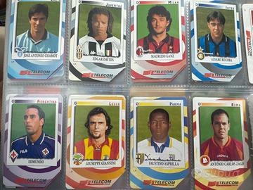 Schede rare calciatori serie completa